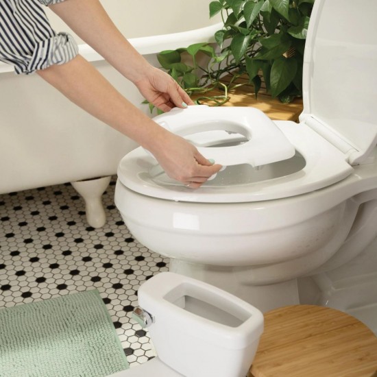 Olita cu sunete Ingenuity My Size Potty Pro alb