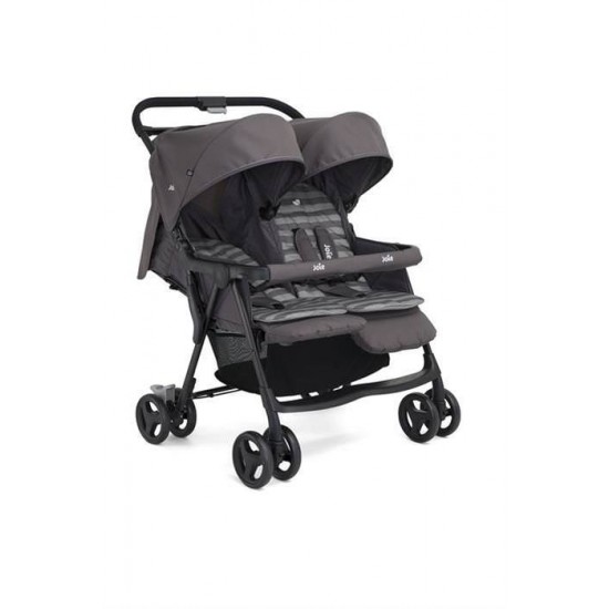 Carucior gemeni Aire Twin Dark Pewter Joie