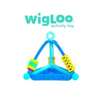 Piramida senzoriala din silicon pentru bebelusi Wigloo