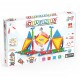 Set de constructie magnetic Supermag Projects Multicolor 85 piese