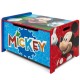 Ladita din lemn pentru depozitare jucarii Mickey Mouse