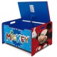 Ladita din lemn pentru depozitare jucarii Mickey Mouse