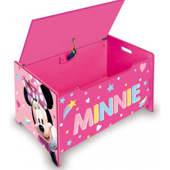 Ladita din lemn pentru depozitare jucarii Minnie's Bow-tique