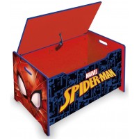 Ladita din lemn pentru depozitare jucarii Spiderman