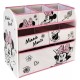 Organizator jucarii cu cadru din lemn Minnie Mouse