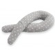 Perna pentru bebelusi Cuddly Nest Anthracite With White Stars