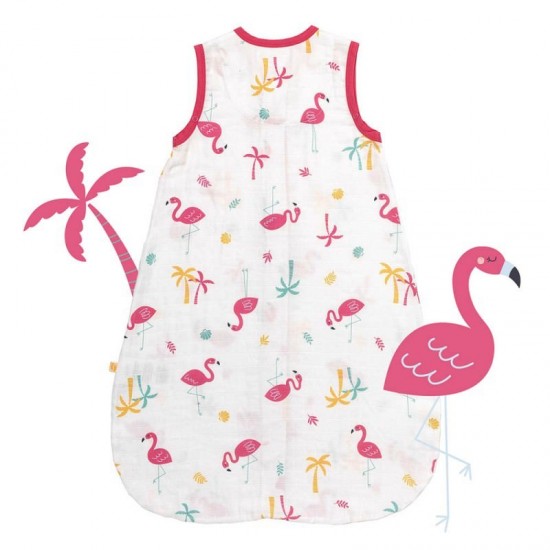 Sac de dormit Bamboo Flamingo 70 cm 0.5 Tog