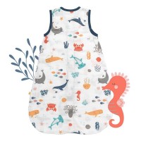 Sac de dormit Bamboo Under the Sea 70 cm 0.5 Tog