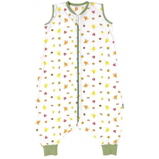 Sac de dormit cu picioruse Forest Friends 5-6 ani 0.5 Tog