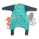 Sac de dormit cu picioruse si maneca lunga detasabila Under the Sea 70 cm + manseta 2.5 Tog