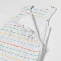 Sac de dormit Rainbow Stripes 70 cm 1.0 Tog