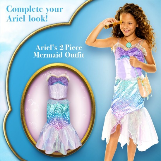 Set de joaca gentuta cu comorile lui Ariel Disney Mica Sirena