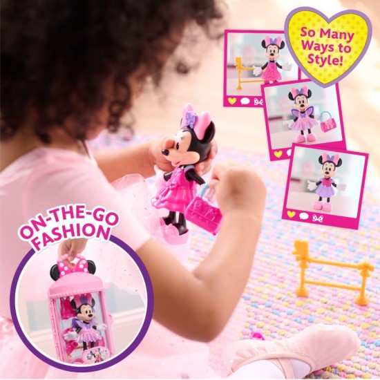 Papusa cu accesorii Disney Minnie Ballerina