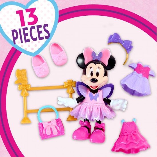 Papusa cu accesorii Disney Minnie Ballerina