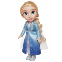 Papusa Elsa cu rochie de calatorie 35 cm Frozen 2