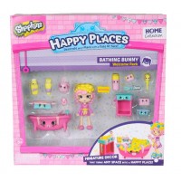 Set de joaca Happy Places S1 - Kit-ul de bun-venit Bathing Bunny