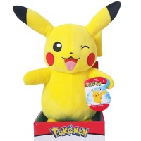 Jucarie de plus Pokemon Pikachu S6, 30 cm