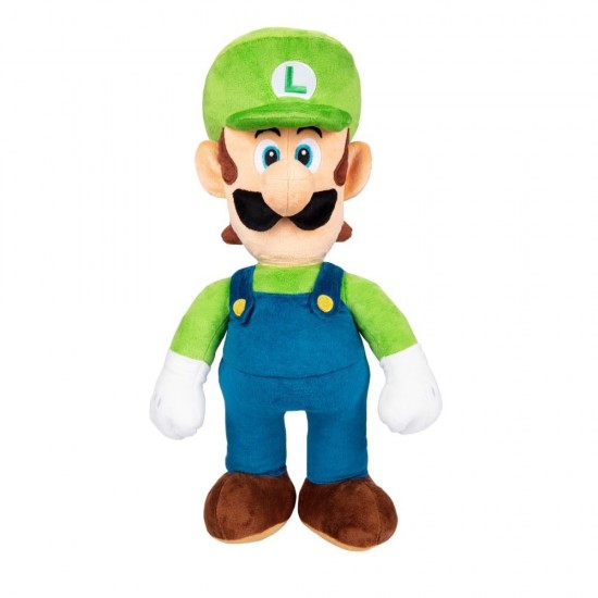 Jucarie de plus Luigi 50 cm Nintendo Mario