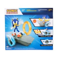 Figurina Nintendo Sonic cu telecomanda si skateboard super viteza
