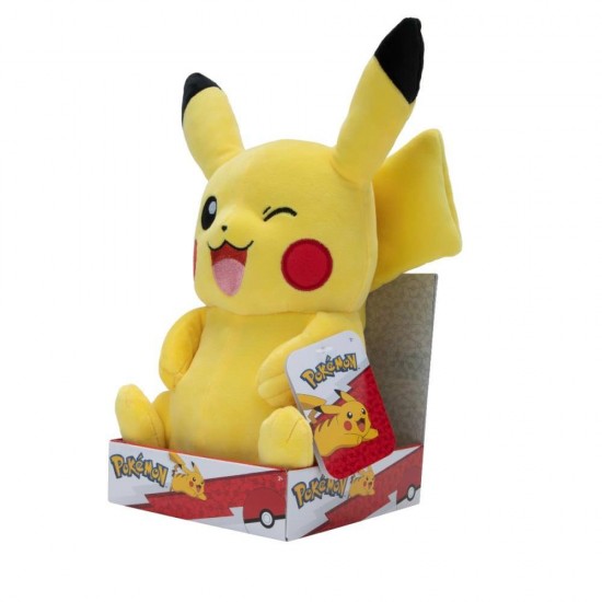 Jucarie de plus Pokemon 30 cm Pikachu S4