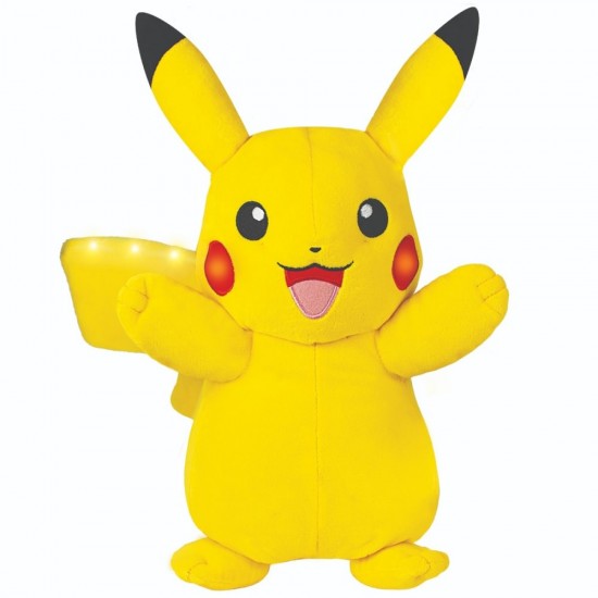 Jucarie de plus cu functii Power Action Pokemon Pikachu