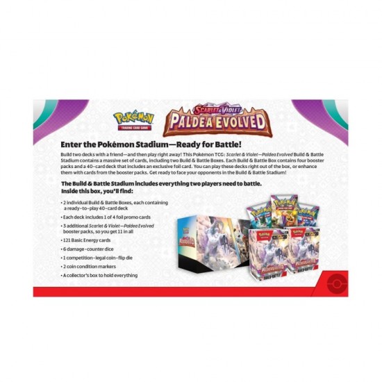 Joc Pokemon TCG SV02 Build & Battle Stadium