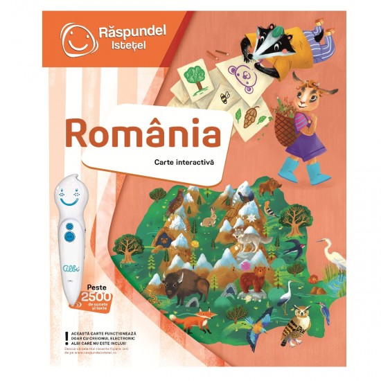 Carte interactiva Raspundel Istetel - Romania Carte interactiva Raspundel Istetel - Romania