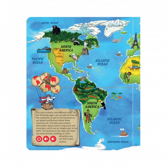 Carte Raspundel Istetel - World Atlas (limba engleza)