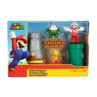 Set diorama Desert cu figurina 6 cm, Nintendo Mario