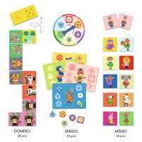 Joc Bingo Memo Domino Prieteni Djeco