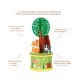 Carusel muzical cu animale de padure Orange Tree Toys