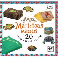 Colectia magica Djeco Malicious Magus - 20 de trucuri de magie
