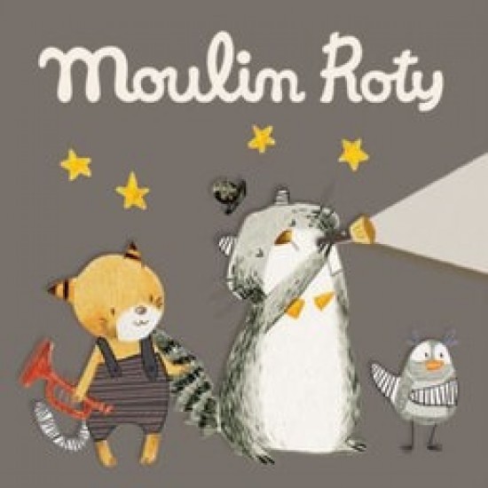 Discuri cu povesti Pisicile Moustaches Moulin Roty