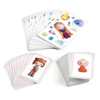 Joc de carti Djeco Mini Meli-Melo printesele Tinyly