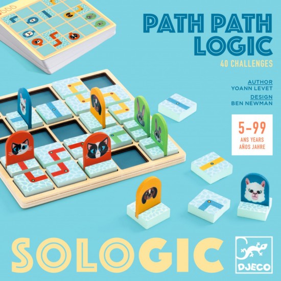 Joc de logica Path Path Logic Djeco