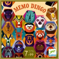 Joc de memorie pentru avansati Memo Dingo Djeco