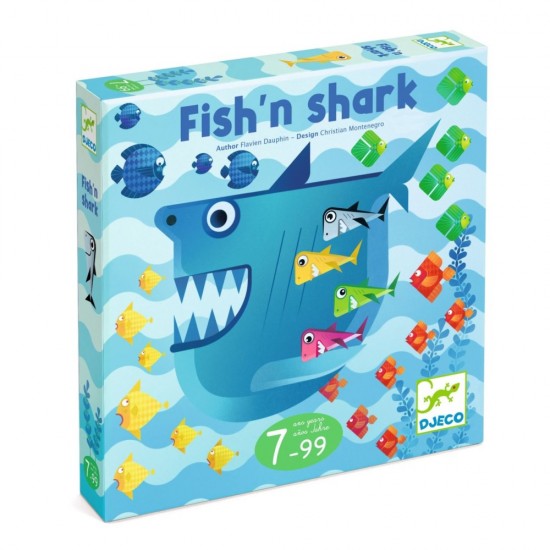 Joc de societate Fish'n shark Djeco