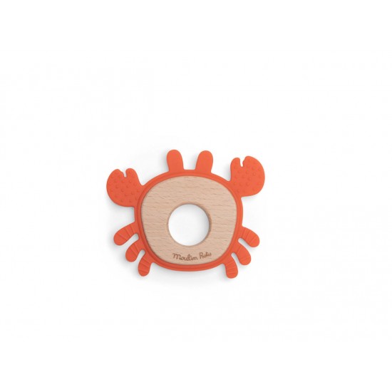 Jucarie bebe Inel de dentitie Crab Moulin Roty