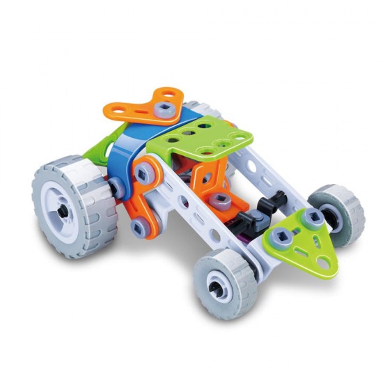 Kit constructie STEM Flexible Automobil de teren 66 piese