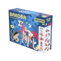 Kit constructie STEM Inventor, Bakoba, 65 piese