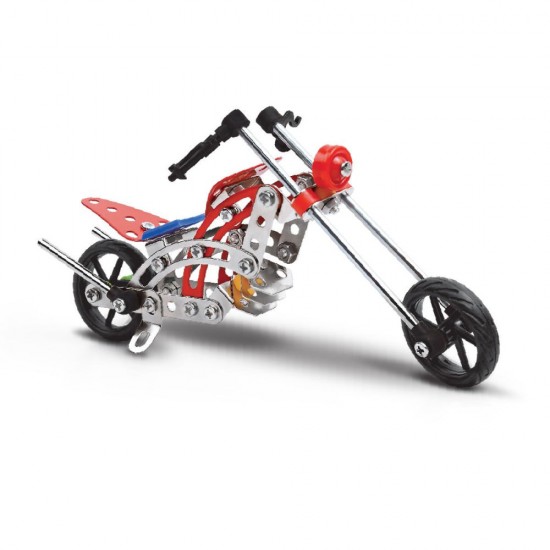 Kit STEM Motocicleta Chopper, nivel incepator, 99 piese