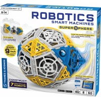 Kit STEM Roboti inteligenti Super Sfera 182 piese