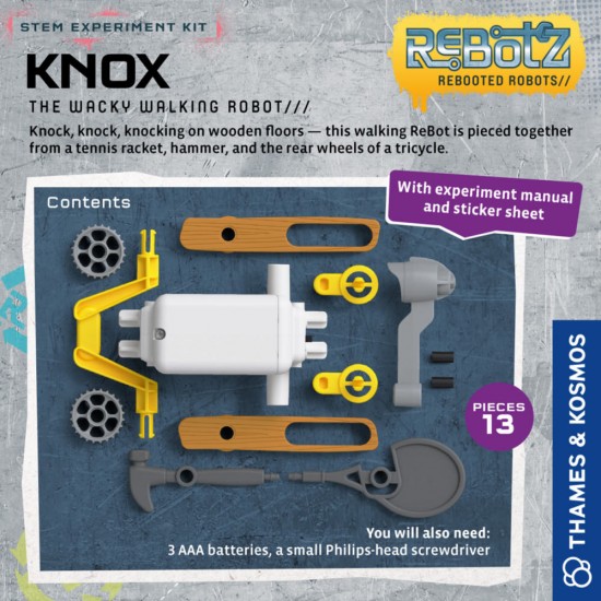 Kit STEM Robotul Knox 13 piese