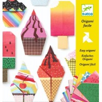 Set creativ Origami Djeco Inghetata