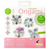 Origami Fridolin - Mandala de colorat
