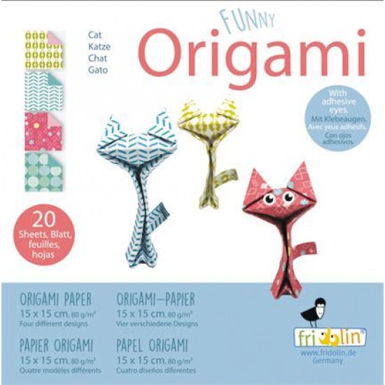 Origami Fridolin - Pisici