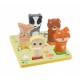 Puzzle 3D cu animale Orange Tree Toys