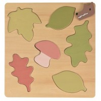 Puzzle animale si frunze Egmont Toys