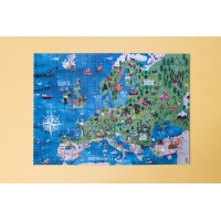 Puzzle Londji 200 piese - Descopera Europa