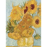 Puzzle Londji 100 piese - Floarea soarelui Van Gogh